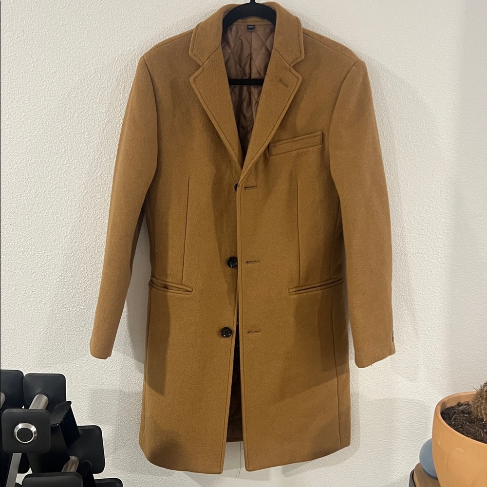 J. Crew Men's Brown Trench Coat